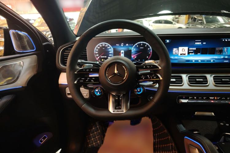 Used Mercedes-Benz GLE Coupe 2024 GLE 450 4MATIC Coupe SUV Fashion Model Steering Wheel