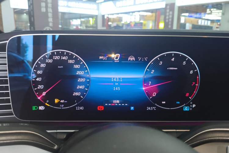 Used Mercedes-Benz GLE Coupe 2024 GLE 350 4MATIC Coupe SUV Luxury Model Instrument Cluster