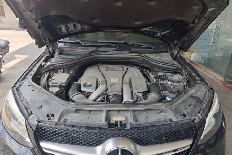 Used Mercedes-Benz GLE Coupe AMG 2015 AMG GLE 63 4MATIC Coupe SUV Engine Bay