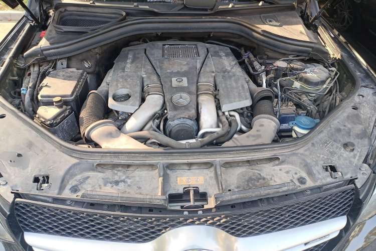 Used Mercedes-Benz GLE Coupe AMG 2015 AMG GLE 63 4MATIC Coupe SUV Engine Bay