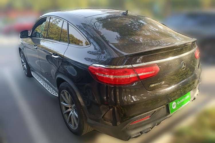 Used Mercedes-Benz GLE Coupe AMG 2015 AMG GLE 63 4MATIC Coupe SUV Rear Left 45 Deg