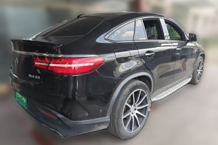 Used Mercedes-Benz GLE Coupe AMG 2015 AMG GLE 63 4MATIC Coupe SUV Rear Right 45 Deg