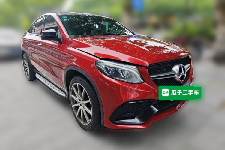Used Mercedes-Benz GLE Coupe AMG 2015 AMG GLE 63 4MATIC Coupe SUV Front Right 45 Deg