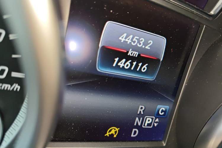 Used Mercedes-Benz GLE Coupe AMG 2015 AMG GLE 63 4MATIC Coupe SUV Odometer Close Up