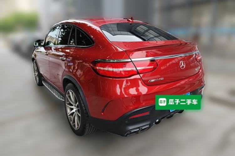Used Mercedes-Benz GLE Coupe AMG 2015 AMG GLE 63 4MATIC Coupe SUV Rear Left 45 Deg