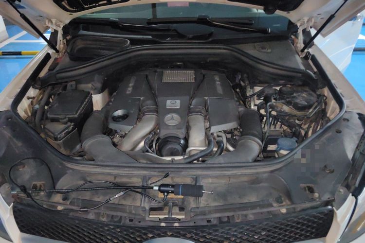 Used Mercedes-Benz GLE Coupe AMG 2015 AMG GLE 63 4MATIC Coupe SUV Engine Bay