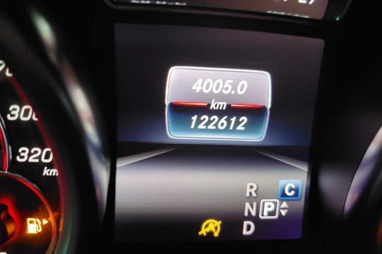 Used Mercedes-Benz GLE Coupe AMG 2015 AMG GLE 63 4MATIC Coupe SUV Odometer Close Up