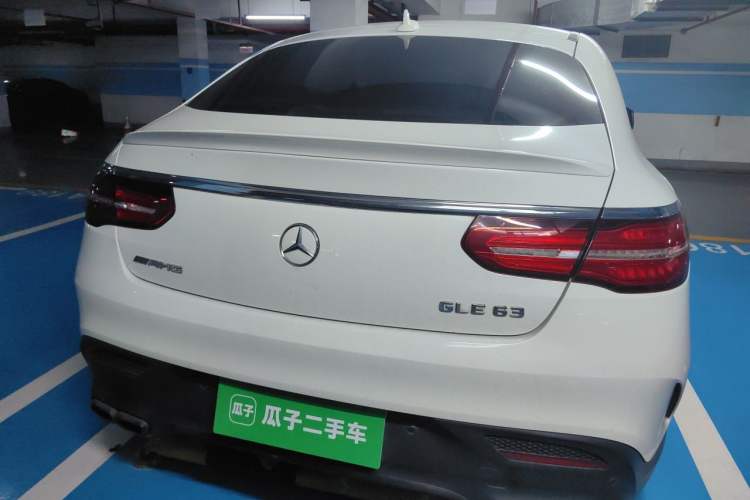 Used Mercedes-Benz GLE Coupe AMG 2015 AMG GLE 63 4MATIC Coupe SUV Rear