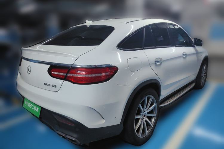 Used Mercedes-Benz GLE Coupe AMG 2015 AMG GLE 63 4MATIC Coupe SUV Rear Right 45 Deg