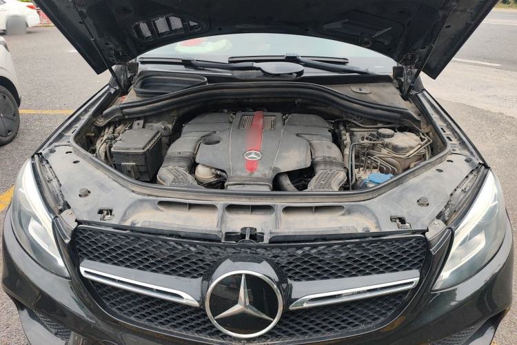Used Mercedes-Benz GLE Coupe AMG 2017 AMG GLE 43 4MATIC Coupe SUV Engine Bay