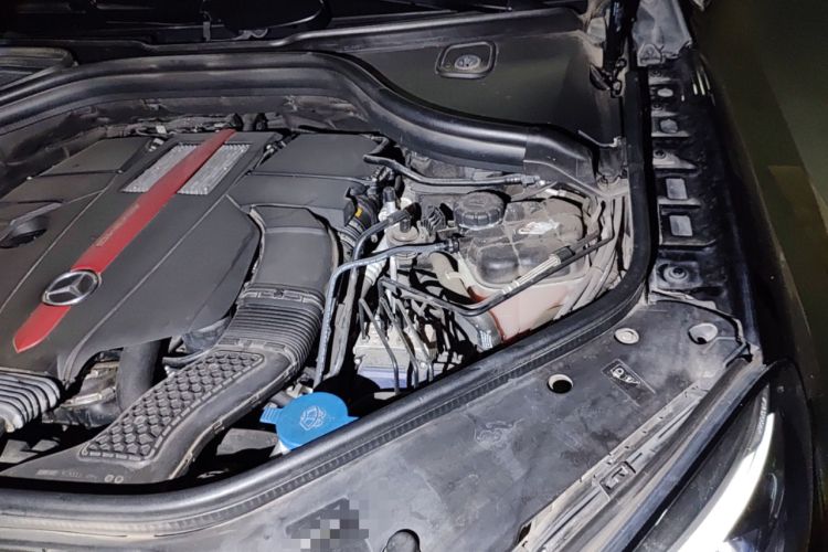 Used Mercedes-Benz GLE Coupe AMG 2017 AMG GLE 43 4MATIC Coupe SUV Engine Bay Left