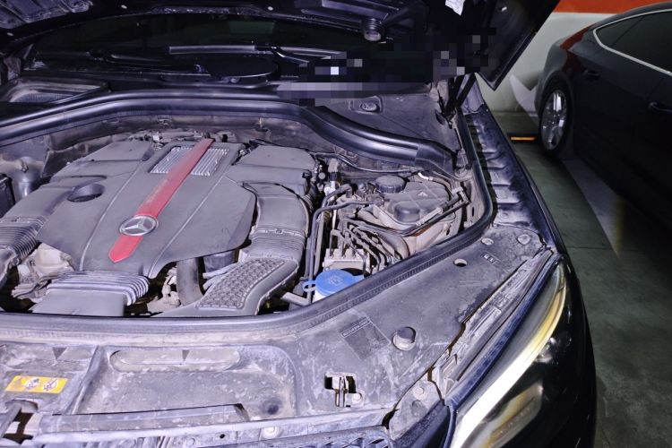 Used Mercedes-Benz GLE Coupe AMG 2017 AMG GLE 43 4MATIC Coupe SUV Engine Bay Left