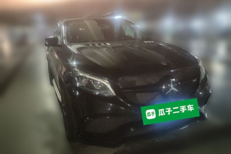 Used Mercedes-Benz GLE Coupe AMG 2017 AMG GLE 43 4MATIC Coupe SUV Front Right 45 Deg