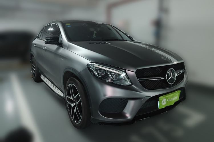 Used Mercedes-Benz GLE Coupe AMG 2017 AMG GLE 43 4MATIC Coupe SUV Front Right 45 Deg