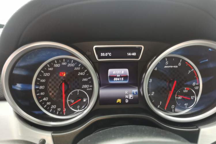 Used Mercedes-Benz GLE Coupe AMG 2017 AMG GLE 43 4MATIC Coupe SUV Instrument Cluster