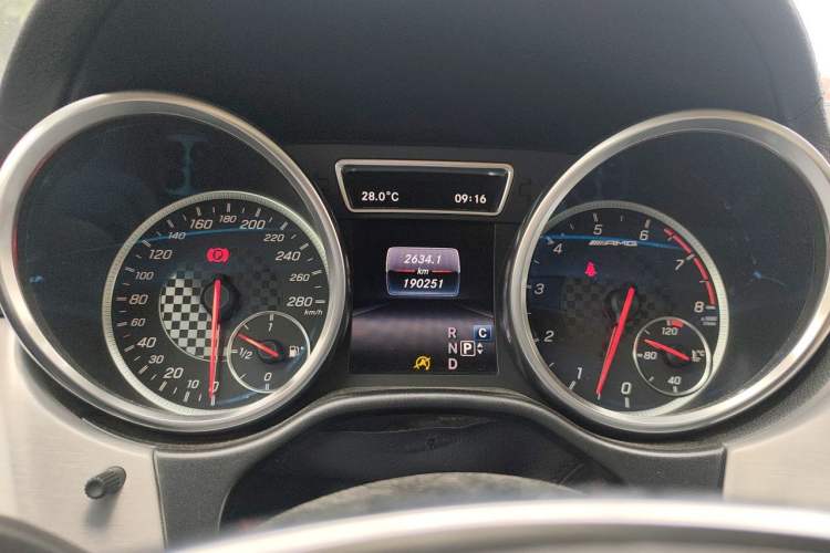 Used Mercedes-Benz GLE Coupe AMG 2017 AMG GLE 43 4MATIC Coupe SUV Instrument Cluster