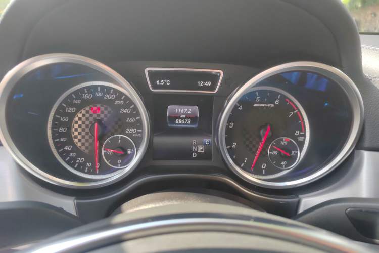 Used Mercedes-Benz GLE Coupe AMG 2017 AMG GLE 43 4MATIC Coupe SUV Instrument Cluster