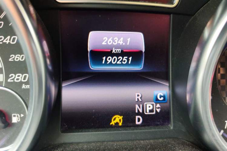 Used Mercedes-Benz GLE Coupe AMG 2017 AMG GLE 43 4MATIC Coupe SUV Odometer Close Up