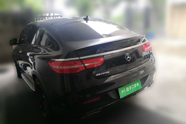 Used Mercedes-Benz GLE Coupe AMG 2017 AMG GLE 43 4MATIC Coupe SUV Rear Left 45 Deg