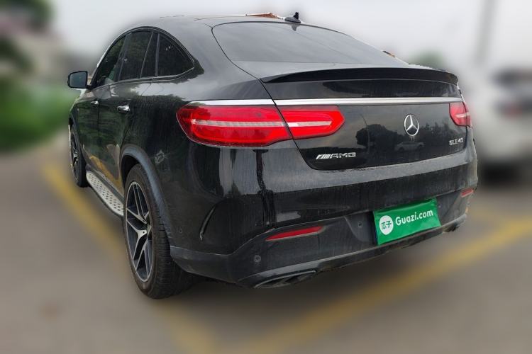 Used Mercedes-Benz GLE Coupe AMG 2017 AMG GLE 43 4MATIC Coupe SUV Rear Left 45 Deg