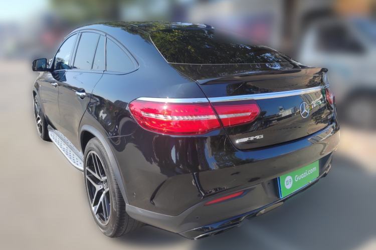 Used Mercedes-Benz GLE Coupe AMG 2017 AMG GLE 43 4MATIC Coupe SUV Rear Left 45 Deg