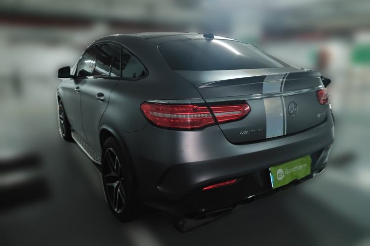 Used Mercedes-Benz GLE Coupe AMG 2017 AMG GLE 43 4MATIC Coupe SUV Rear Left 45 Deg