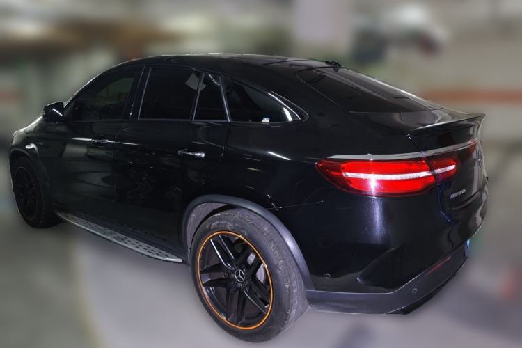 Used Mercedes-Benz GLE Coupe AMG 2017 AMG GLE 43 4MATIC Coupe SUV Rear Left 45 Deg