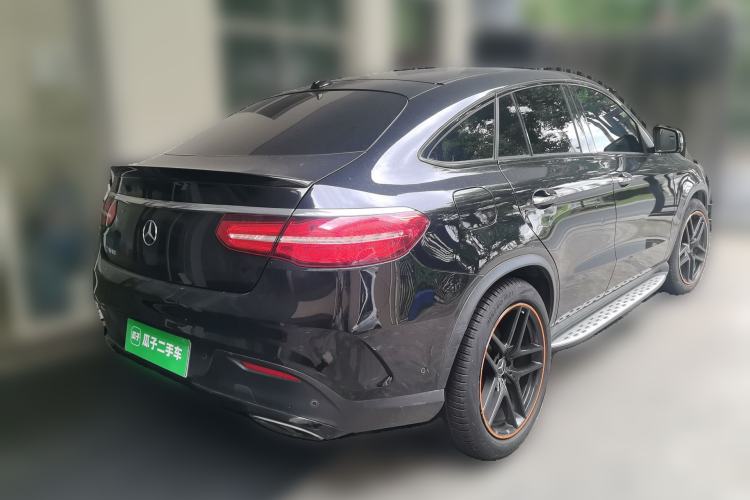 Used Mercedes-Benz GLE Coupe AMG 2017 AMG GLE 43 4MATIC Coupe SUV Rear Right 45 Deg