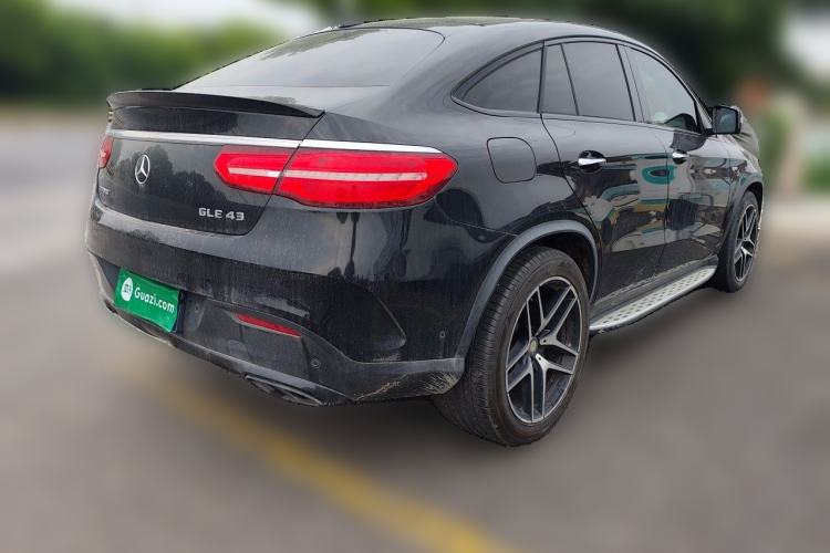 Used Mercedes-Benz GLE Coupe AMG 2017 AMG GLE 43 4MATIC Coupe SUV Rear Right 45 Deg