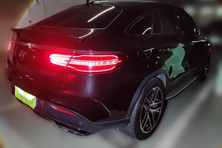 Used Mercedes-Benz GLE Coupe AMG 2017 AMG GLE 43 4MATIC Coupe SUV Rear Right 45 Deg