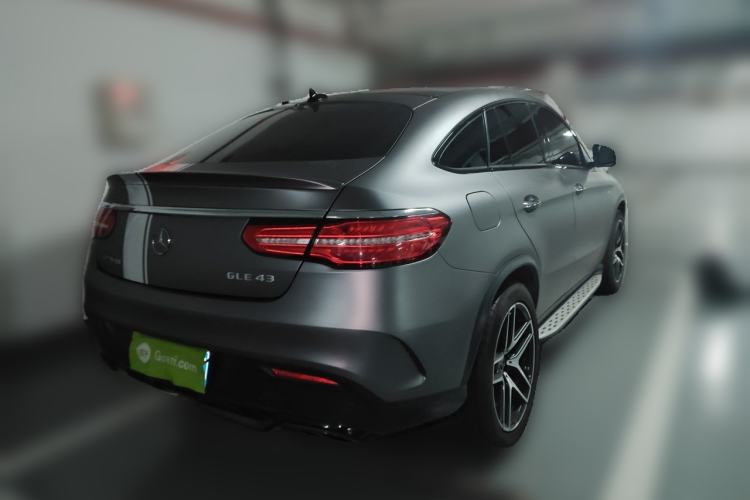 Used Mercedes-Benz GLE Coupe AMG 2017 AMG GLE 43 4MATIC Coupe SUV Rear Right 45 Deg