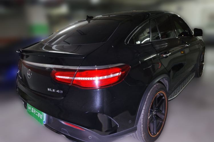 Used Mercedes-Benz GLE Coupe AMG 2017 AMG GLE 43 4MATIC Coupe SUV Rear Right 45 Deg