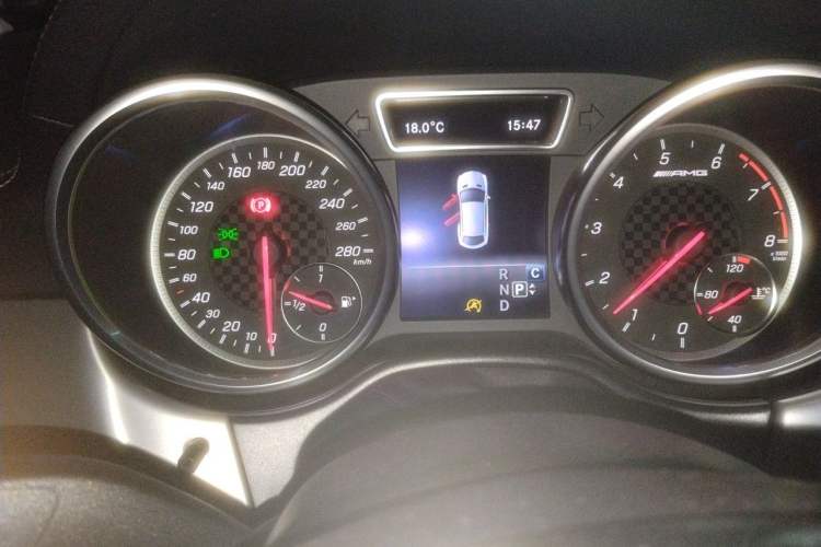 Used Mercedes-Benz GLE Coupe AMG 2017 AMG GLE 43 4MATIC Coupe SUV Instrument Cluster