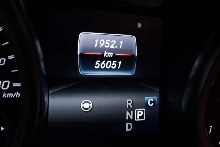 Used Mercedes-Benz GLE Coupe AMG  Odometer Close Up