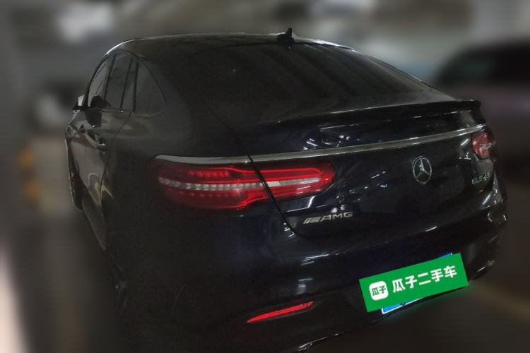 Used Mercedes-Benz GLE Coupe AMG 2017 AMG GLE 43 4MATIC Coupe SUV Rear Left 45 Deg