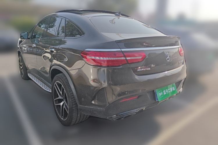 Used Mercedes-Benz GLE Coupe AMG 2017 AMG GLE 43 4MATIC Coupe SUV Rear Left 45 Deg