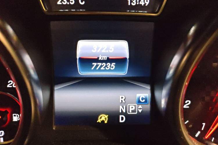 Used Mercedes-Benz GLE Coupe AMG 2017 AMG GLE 43 4MATIC Coupe SUV Odometer Close Up