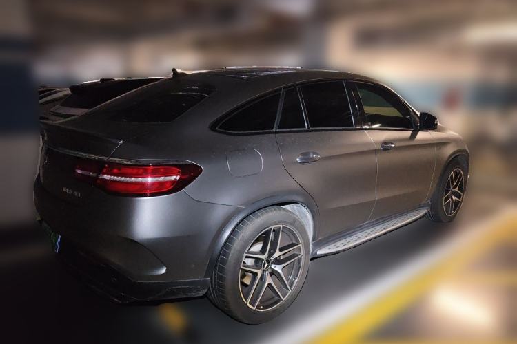 Used Mercedes-Benz GLE Coupe AMG 2017 AMG GLE 43 4MATIC Coupe SUV Rear Right 45 Deg