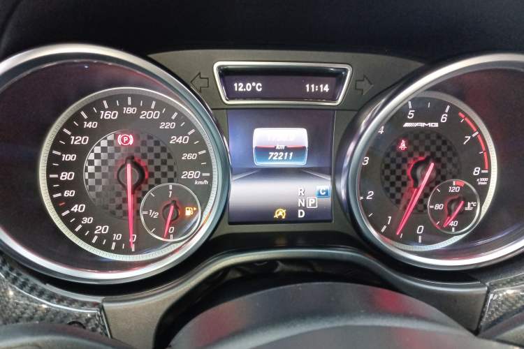 Used Mercedes-Benz GLE Coupe AMG 2017 AMG GLE 43 4MATIC Coupe SUV Instrument Cluster