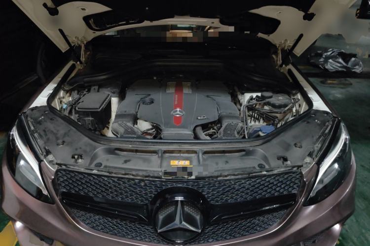 Used Mercedes-Benz GLE Coupe AMG 2017 AMG GLE 43 4MATIC Coupe SUV Engine Bay
