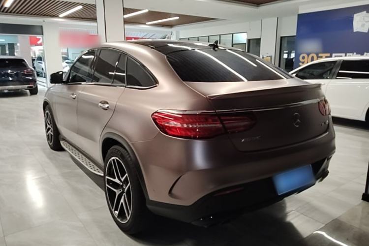 Used Mercedes-Benz GLE Coupe AMG 2017 AMG GLE 43 4MATIC Coupe SUV Rear Left 45 Deg