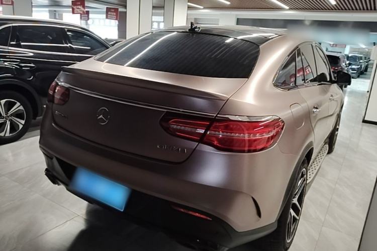 Used Mercedes-Benz GLE Coupe AMG 2017 AMG GLE 43 4MATIC Coupe SUV Rear Right 45 Deg