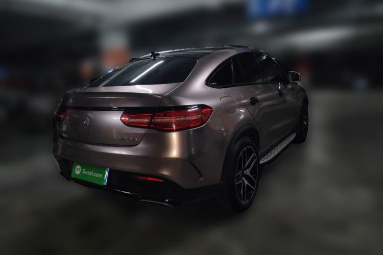 Used Mercedes-Benz GLE Coupe AMG 2017 AMG GLE 43 4MATIC Coupe SUV Rear Right 45 Deg
