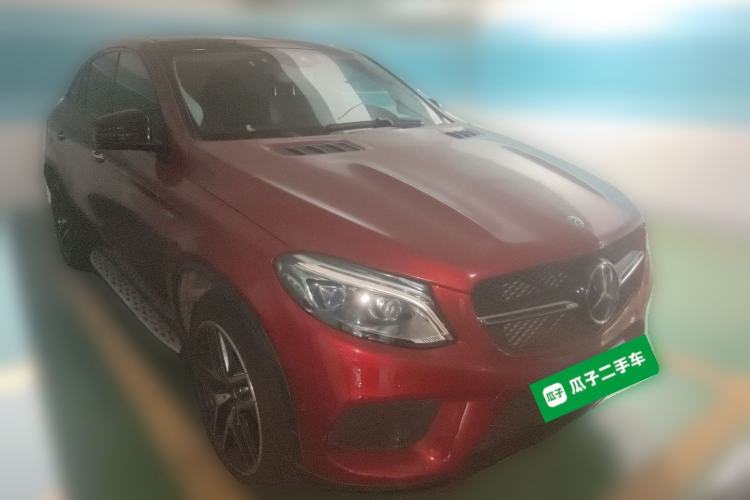 Used Mercedes-Benz GLE Coupe AMG 2017 AMG GLE 43 4MATIC Coupe SUV Front Right 45 Deg