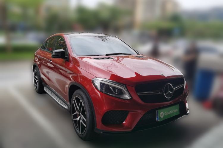 Used Mercedes-Benz GLE Coupe AMG 2017 AMG GLE 43 4MATIC Coupe SUV Front Right 45 Deg
