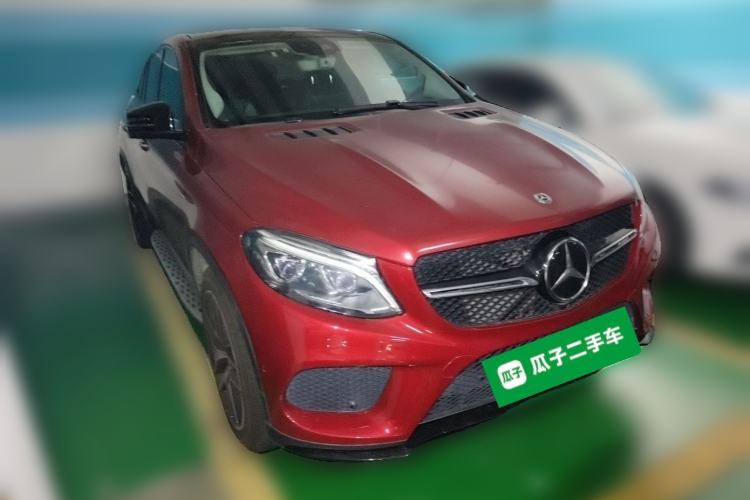Used Mercedes-Benz GLE Coupe AMG 2017 AMG GLE 43 4MATIC Coupe SUV Front Right 45 Deg