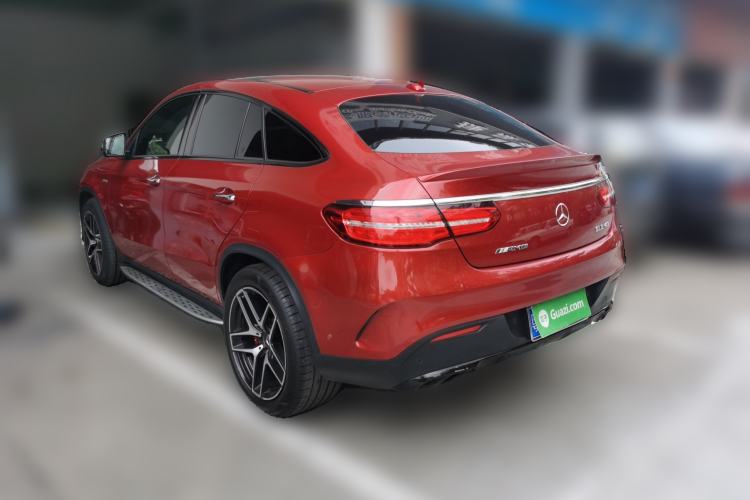 Used Mercedes-Benz GLE Coupe AMG 2017 AMG GLE 43 4MATIC Coupe SUV Rear Left 45 Deg