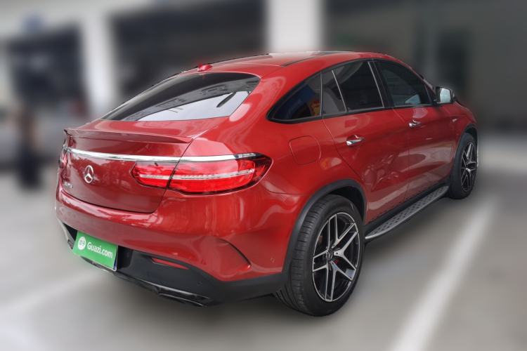 Used Mercedes-Benz GLE Coupe AMG 2017 AMG GLE 43 4MATIC Coupe SUV Rear Right 45 Deg