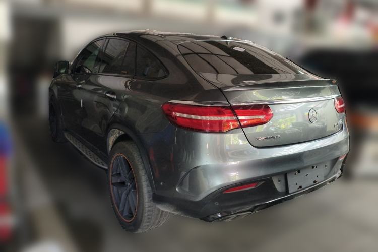 Used Mercedes-Benz GLE Coupe AMG 2017 AMG GLE 43 4MATIC Coupe SUV Rear Left 45 Deg