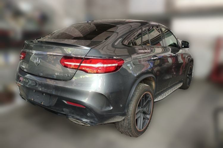 Used Mercedes-Benz GLE Coupe AMG 2017 AMG GLE 43 4MATIC Coupe SUV Rear Right 45 Deg